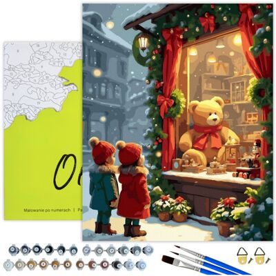 MALOWANIE PO NUMERACH Święta Obrazy Do Malowania po numerach z ramą Oh Art! MALOWANIE PO NUMERACH Święta Obrazy Do Malowania po numerach z ramą Oh Art!