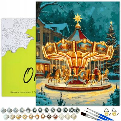 MALOWANIE PO NUMERACH Święta Obrazy Do Malowania po numerach z ramą Oh Art! MALOWANIE PO NUMERACH Święta Obrazy Do Malowania po numerach z ramą Oh Art!