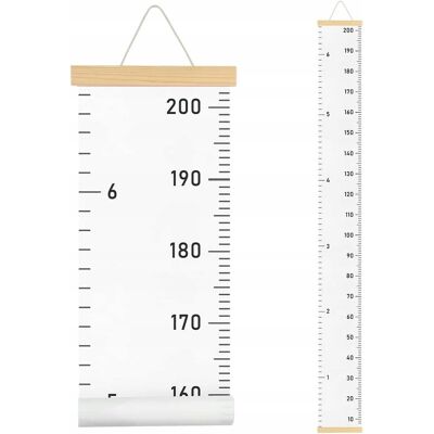 Inny producent MIARKA WZROSTU DLA DZIECI WISZĄCA DLA DZIECKA PŁÓTNO 180 x 20cm NA ŚCIANĘ Inny producent MIARKA WZROSTU DLA DZIECI WISZĄCA DLA DZIECKA PŁÓTNO 180 x 20cm NA ŚCIANĘ