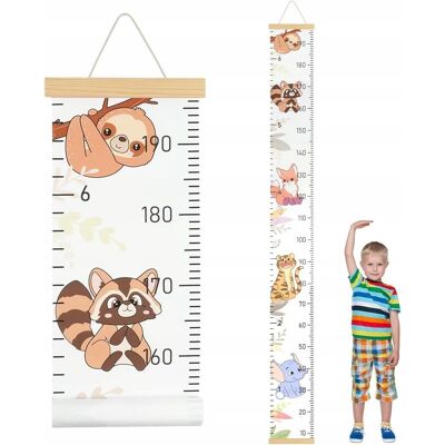 Inny producent MIARKA WZROSTU DLA DZIECI WISZĄCA DLA DZIECKA PŁÓTNO 180 x 20cm NA ŚCIANĘ Inny producent MIARKA WZROSTU DLA DZIECI WISZĄCA DLA DZIECKA PŁÓTNO 180 x 20cm NA ŚCIANĘ