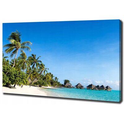 Inny producent Nowoczesny Foto Obraz Na Płótnie Canvas Plaża Na Karaibach 100x70 Cm Inny producent Nowoczesny Foto Obraz Na Płótnie Canvas Plaża Na Karaibach 100x70 Cm