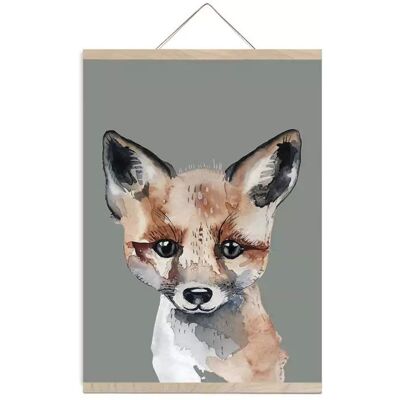 NUUKK eco plakat dekoracyjny Lisek NUUKK eco plakat dekoracyjny Lisek