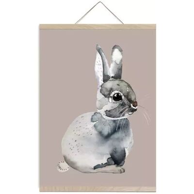 NUUKK eco plakat dekoracyjny Zajączek NUUKK eco plakat dekoracyjny Zajączek