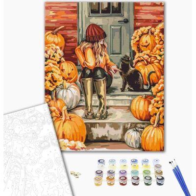 ARTGEIST Obraz do samodzielnego malowania - Jesień w pełni ARTGEIST Obraz do samodzielnego malowania - Jesień w pełni