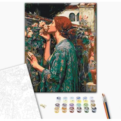 ARTGEIST Obraz do samodzielnego malowania - John William Waterhouse: The Soul of the Rose ARTGEIST Obraz do samodzielnego malowania - John William Waterhouse: The Soul of the Rose