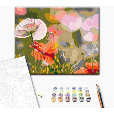 ARTGEIST Obraz do samodzielnego malowania - Kolorowa łąka ARTGEIST Obraz do samodzielnego malowania - Kolorowa łąka