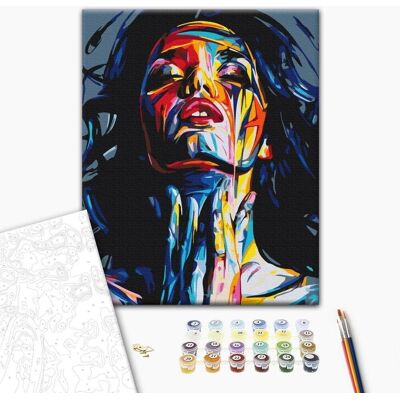 ARTGEIST Obraz do samodzielnego malowania - Kolorowa piękność ARTGEIST Obraz do samodzielnego malowania - Kolorowa piękność