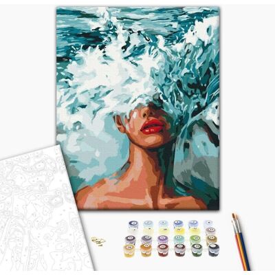 ARTGEIST Obraz do samodzielnego malowania - Królowa oceanu ARTGEIST Obraz do samodzielnego malowania - Królowa oceanu