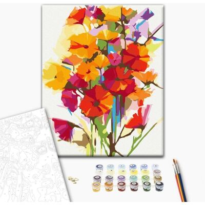ARTGEIST Obraz do samodzielnego malowania - Kwiaty lata ARTGEIST Obraz do samodzielnego malowania - Kwiaty lata