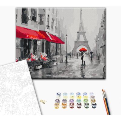 Obraz Rainy Paris 60x40 cm - Artgeist Obraz Rainy Paris 60x40 cm - Artgeist