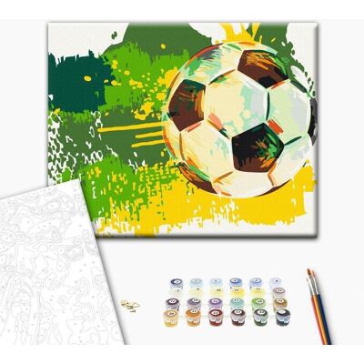 Boligcenter, Artgeist, ARTGEIST - Football Emotions Zestaw na płótno Boligcenter, Artgeist, ARTGEIST - Football Emotions Zestaw na płótno