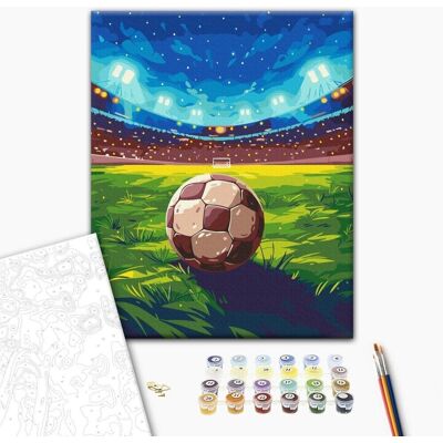 ARTGEIST Obraz do samodzielnego malowania - Przed meczem ARTGEIST Obraz do samodzielnego malowania - Przed meczem