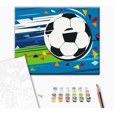 ARTGEIST Obraz do samodzielnego malowania - Strzał i gol! ARTGEIST Obraz do samodzielnego malowania - Strzał i gol!
