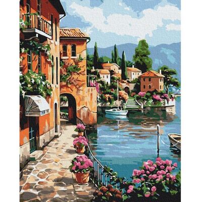 ARTGEIST Obraz do samodzielnego malowania - W słońcu Positano ARTGEIST Obraz do samodzielnego malowania - W słońcu Positano