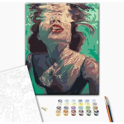 ARTGEIST Obraz do samodzielnego malowania - Zanurz się ARTGEIST Obraz do samodzielnego malowania - Zanurz się