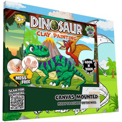 Panta Plast Obraz do wyklejania plasteliną Dinozaury Panta Plast Obraz do wyklejania plasteliną Dinozaury