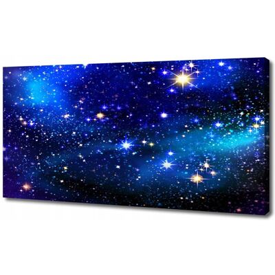 Inny producent Obraz na Płótnie Canvas z Grafiką Gwieździste niebo 140x70 cm Inny producent Obraz na Płótnie Canvas z Grafiką Gwieździste niebo 140x70 cm