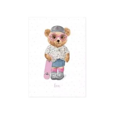 Ceba Baby Plakat 30X40 Cm. Fluffy Puffy Lea Ceba Baby Plakat 30X40 Cm. Fluffy Puffy Lea