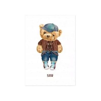 Ceba Baby Plakat 30X40 Cm. Fluffy Puffy Stu Ceba Baby Plakat 30X40 Cm. Fluffy Puffy Stu