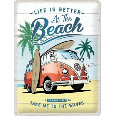 ART Plakat 30x40 VW Bulli-Beach-Special ART Plakat 30x40 VW Bulli-Beach-Special