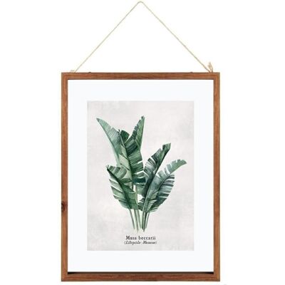 Atmosphera Ramka Leaves Musa drewniana 38x48cm Atmosphera Ramka Leaves Musa drewniana 38x48cm