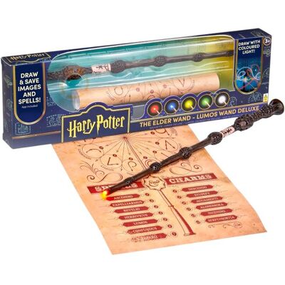 Inny producent Różdżka Harry Potter / Czarna Różdżka / The Elder Wand / Malowanie Światłem + Plakat Inny producent Różdżka Harry Potter / Czarna Różdżka / The Elder Wand / Malowanie Światłem + Plakat