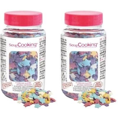 ScrapCooking tęczowa gwiazda dekoracje cukrowe - Dekoracje Cukrowe ScrapCooking tęczowa gwiazda dekoracje cukrowe - Dekoracje Cukrowe