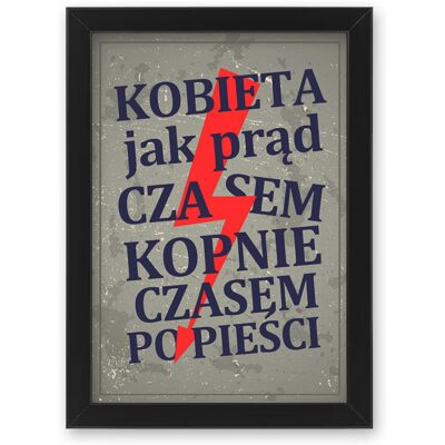 Inny producent Śmieszny prezent ramka A3 plakat Walentynki kobiet PR 631 Inny producent Śmieszny prezent ramka A3 plakat Walentynki kobiet PR 631