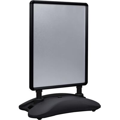 VMP STOJAK NA PLAKAT A1 CZARNY ALUMINIUM 78X48X113 CM PODSTAWA WODNA 360 STOPNI EKSPONOWANIA VMP STOJAK NA PLAKAT A1 CZARNY ALUMINIUM 78X48X113 CM PODSTAWA WODNA 360 STOPNI EKSPONOWANIA