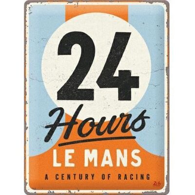 ART Tablica szyld 24 HOURS LE MANS plakat metal 30x40 ART Tablica szyld 24 HOURS LE MANS plakat metal 30x40