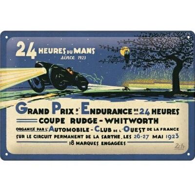 ART Tablica szyld 24H LE MANS 1923 plakat metal 20x30 ART Tablica szyld 24H LE MANS 1923 plakat metal 20x30