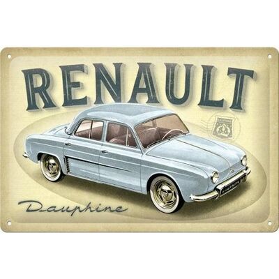 Inny producent Tablica szyld RENAULT DAUPHINE szyld plakat blacha metal 20x30 Inny producent Tablica szyld RENAULT DAUPHINE szyld plakat blacha metal 20x30