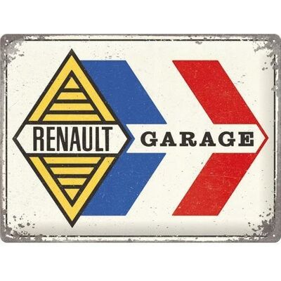 Inny producent Tablica szyld RENAULT GARAGE plakat metal 30x40 Inny producent Tablica szyld RENAULT GARAGE plakat metal 30x40