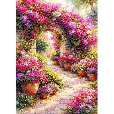 Inny producent Kwiaty Zestaw Malowanie Diamentowe 30x20cm 5d Obraz Dla Dorosłych Inny producent Kwiaty Zestaw Malowanie Diamentowe 30x20cm 5d Obraz Dla Dorosłych