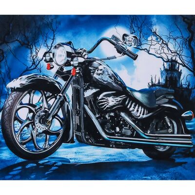 Norimpex Malowanie Po Numerach Motor Na Tle Księżyca 40X50 Cm Na Ramie Kreatywne Norimpex Malowanie Po Numerach Motor Na Tle Księżyca 40X50 Cm Na Ramie Kreatywne