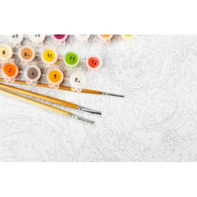 Norimpex Malowanie Po Numerach Para Piknik Pod Jabłonią 40X50 Cm Na Ramie Norimpex Malowanie Po Numerach Para Piknik Pod Jabłonią 40X50 Cm Na Ramie