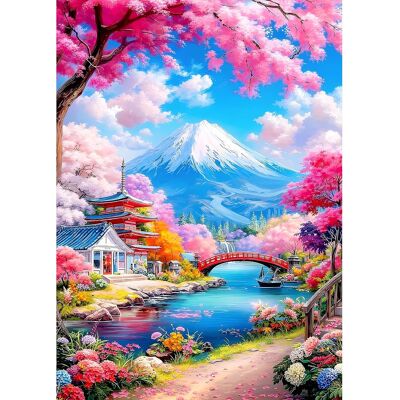 Inny producent Malowanie Zestaw Diamentami 30x40cm Obraz Diy Zestaw Dekoracja Domu Inny producent Malowanie Zestaw Diamentami 30x40cm Obraz Diy Zestaw Dekoracja Domu