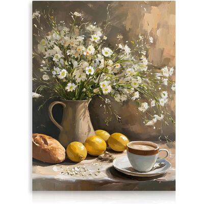 Inny producent Plakat Dekoracyjny 30x40cm Kwiaty Cytryny Obraz Na Płótnie Inny producent Plakat Dekoracyjny 30x40cm Kwiaty Cytryny Obraz Na Płótnie