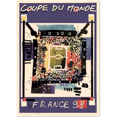 Plakat Mistrzostwa Świata Fifa World Cup Francja 1998 - Licencjonowany Plakat Mistrzostwa Świata Fifa World Cup Francja 1998 - Licencjonowany