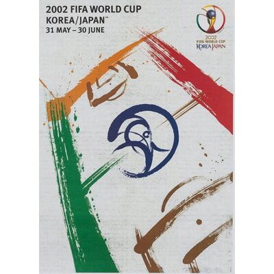 Plakat Mistrzostwa Świata Fifa World Cup Korea Japonia 2002 - Licencjonowany Plakat Mistrzostwa Świata Fifa World Cup Korea Japonia 2002 - Licencjonowany