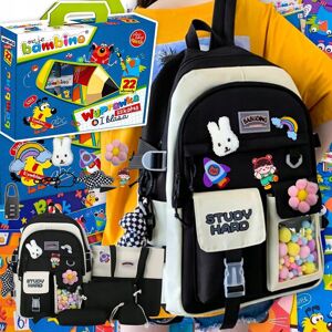 BAMBINO WYPRAWKA SZKOLNA DLA PIERWSZOKLASISTY + PLECAK XXL PRZYBORY SZKOŁY ZESTAW BAMBINO WYPRAWKA SZKOLNA DLA PIERWSZOKLASISTY + PLECAK XXL PRZYBORY SZKOŁY ZESTAW