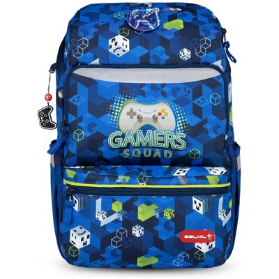 Belmil Zippy Ergonomiczny Torba szkolna 'Gamer Squad' Belmil Zippy Ergonomiczny Torba szkolna 'Gamer Squad'
