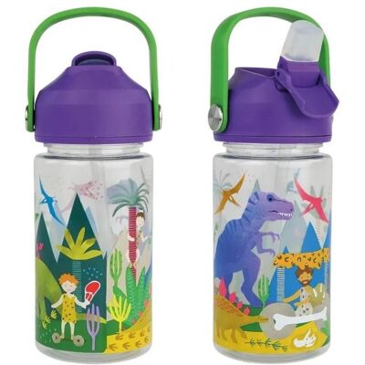 Inny producent Butelka tritanowa 450ml Dinozaury Inny producent Butelka tritanowa 450ml Dinozaury