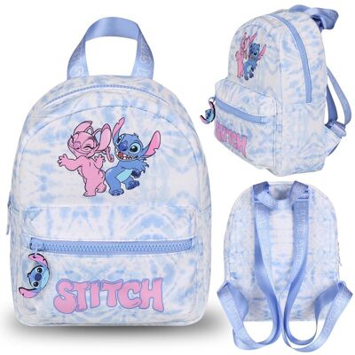 sarcia.eu Disney Stitch plecak tie dye, mały plecak przedszkolny 20x26x8 cm sarcia.eu Disney Stitch plecak tie dye, mały plecak przedszkolny 20x26x8 cm