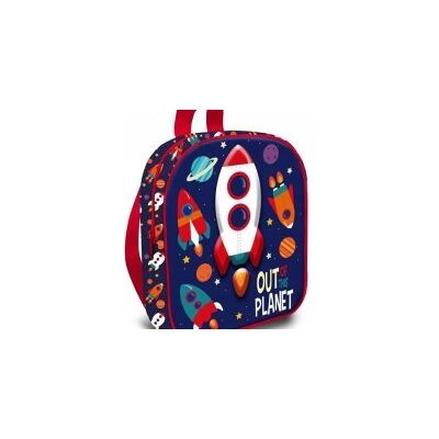 Kids Euroswan, Out of Planet, Plecak jednokomorowy 3D 30 cm Kids Euroswan, Out of Planet, Plecak jednokomorowy 3D 30 cm