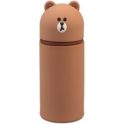 Grupo Erik Piórnik Szkolny Line Friends Brown Tuba Na Przybory Dla Chłopca Grupo Erik Piórnik Szkolny Line Friends Brown Tuba Na Przybory Dla Chłopca