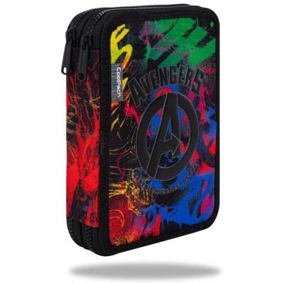 Patio, piórnik podwójny z wyposażeniem, Jumper XL- Avengers 77307 CP Patio, piórnik podwójny z wyposażeniem, Jumper XL- Avengers 77307 CP