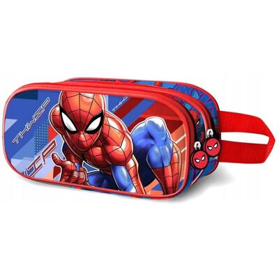 Karactermania Piórnik 2 Przegrody Spiderman Saszetka 3d Marvel Karactermania Piórnik 2 Przegrody Spiderman Saszetka 3d Marvel