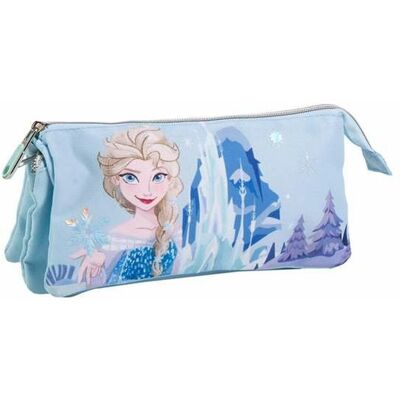 Frozen Jasno Niebieski Piórnik Szkolny - Etui na kredki Frozen Jasno Niebieski Piórnik Szkolny - Etui na kredki