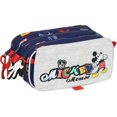 Safta Piórnik Potrójny Mickey Mouse Clubhouse Only One Granatowy 21,5 X 10 X 8 Cm Safta Piórnik Potrójny Mickey Mouse Clubhouse Only One Granatowy 21,5 X 10 X 8 Cm